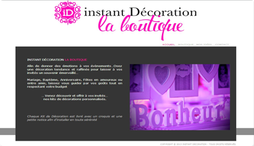 instant décoration boutique
